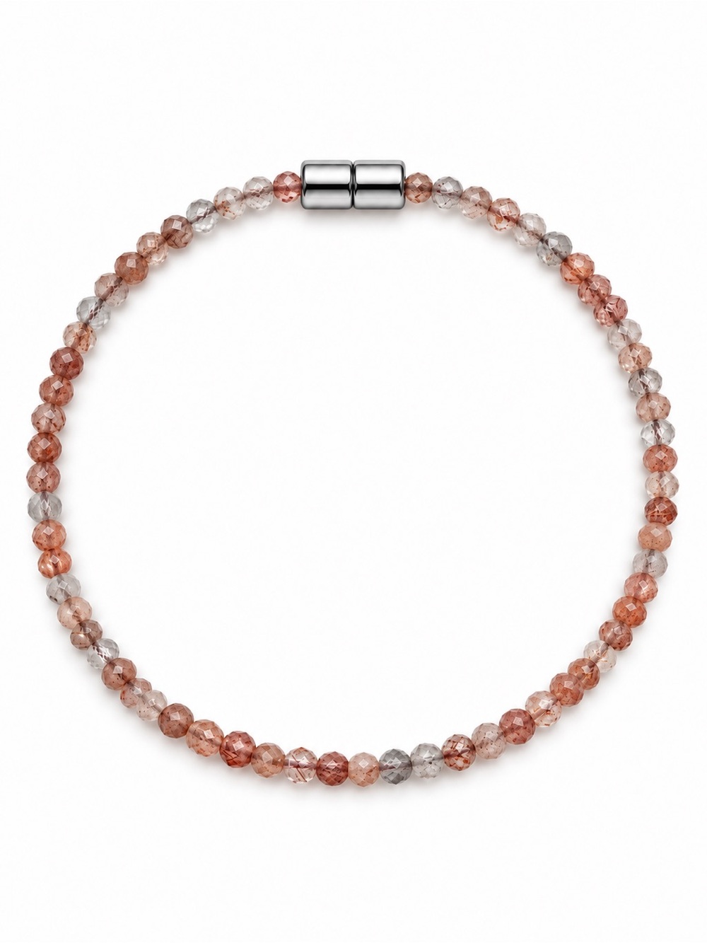Mixed Sunstone Magnetic Bracelets/Extenders 7”